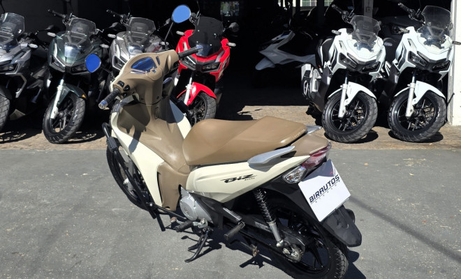 Honda Biz 125 2021 Branca | Injeção Eletrônica | Partida Elétrica | Guarujá-2