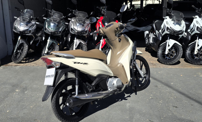 Honda Biz 125 2021 Branca | Injeção Eletrônica | Partida Elétrica | Guarujá-3