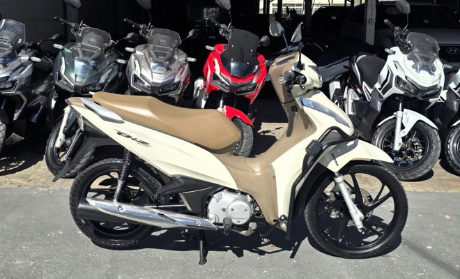 Honda Biz 125 2021 Branca | Injeção Eletrônica | Partida Elétrica | Guarujá