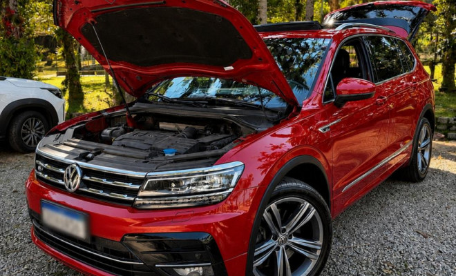 VW - VolksWagen TIGUAN Allspac R-Line 350 TSI 2.0 4x4 2021 Gasolina-19