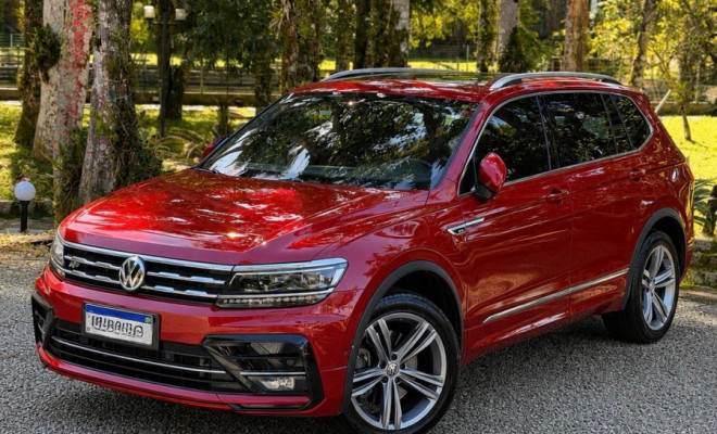 VW - VolksWagen TIGUAN Allspac R-Line 350 TSI 2.0 4x4 2021 Gasolina