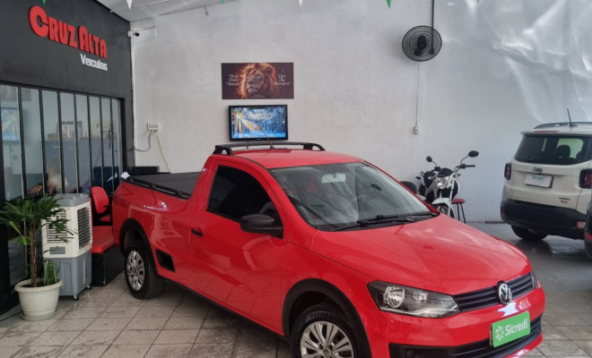 VW - VolksWagen Saveiro Trendline 1.6 T.Flex 8V 2016 Flex-0