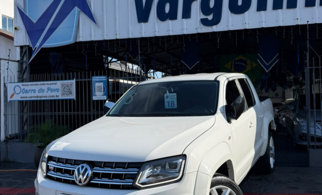 VW - VolksWagen AMAROK Highline CD 3.0 4x4 TB Dies. Aut. 2018 Diesel-0