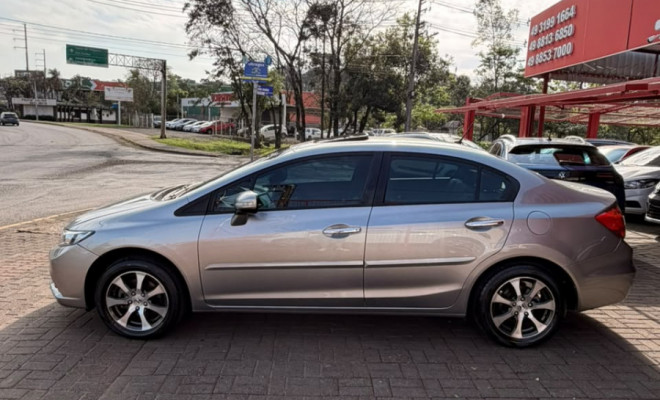 Honda Civic Sedan LXS 1.8/1.8 Flex 16V Aut. 4p 2014 Flex-0