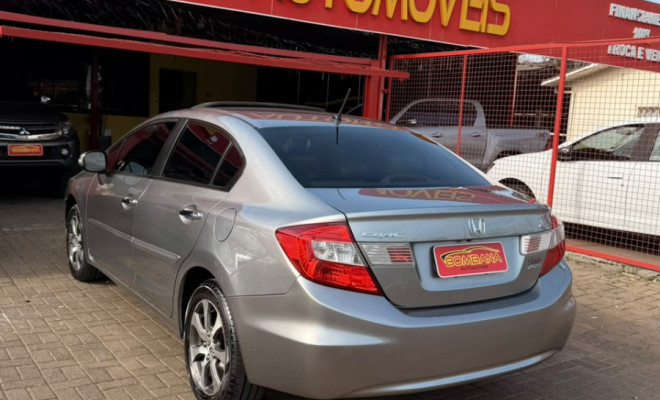 Honda Civic Sedan LXS 1.8/1.8 Flex 16V Aut. 4p 2014 Flex-1