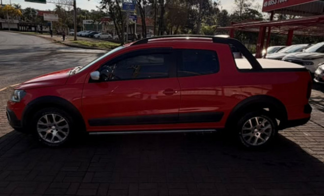 VW - VolksWagen Saveiro CROSS 1.6 T.Flex 16V CD 2016 Flex-0