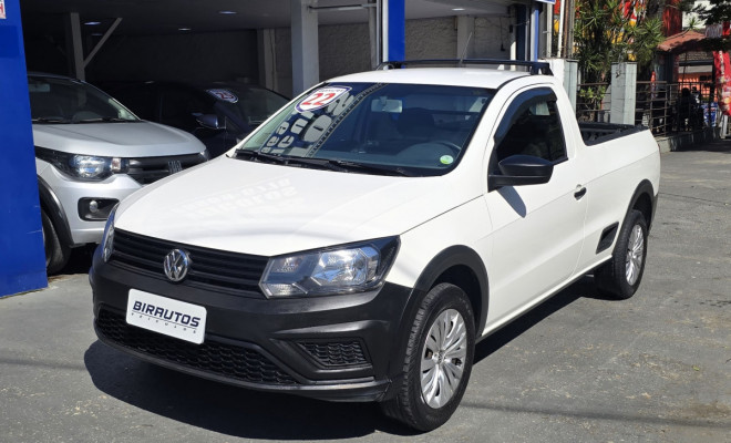 Volkswagen Saveiro Robust 1.6 2022 | Cabine Simples | Completa | Guarujá-1