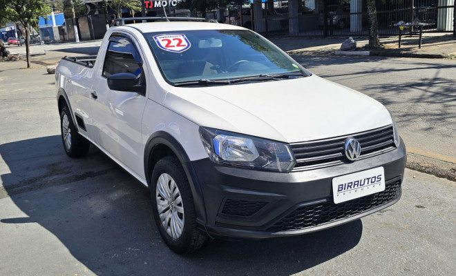 Volkswagen Saveiro Robust 1.6 2022 | Cabine Simples | Completa | Guarujá