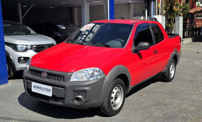 Fiat Strada Hard Work 1.4 Cabine Dupla 2020 | Completa | Guarujá-1