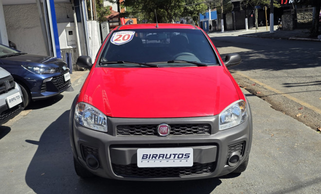 Fiat Strada Hard Work 1.4 Cabine Dupla 2020 | Completa | Guarujá-0