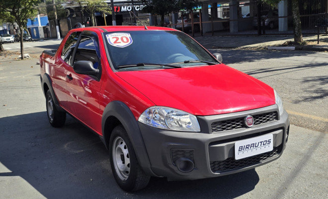 Fiat Strada Hard Work 1.4 Cabine Dupla 2020 | Completa | Guarujá
