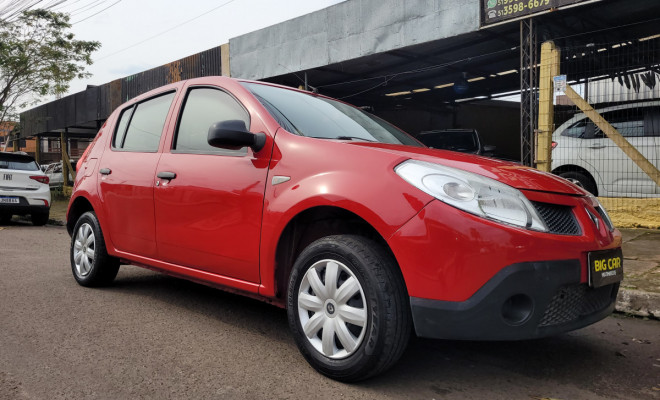 Renault SANDERO Authentique Hi-Flex 1.0 16V 5p 2011 Flex-8