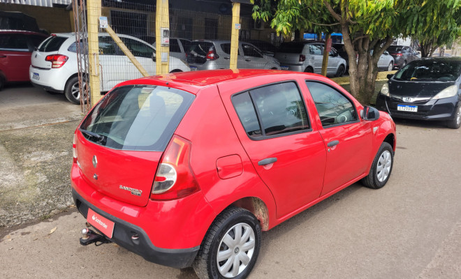 Renault SANDERO Authentique Hi-Flex 1.0 16V 5p 2011 Flex-0