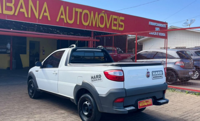 Fiat Strada Working HARD 1.4 Fire Flex 8V CS 2017 Flex-1