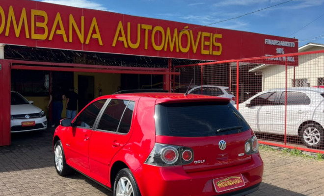 VW - VolksWagen Golf 2.0/ 2.0 Mi Flex Aut/Tiptronic. 2012 Flex-1