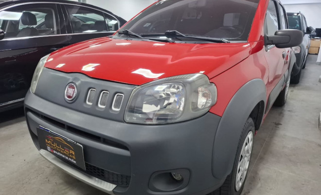 Fiat UNO WAY 1.4 EVO Fire Flex 8V 5p 2011 Flex - COMPLETO-1
