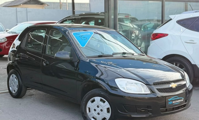 GM - Chevrolet Celta Spirit/ LT 1.0 MPFI 8V FlexP. 5p 2015 Flex-0
