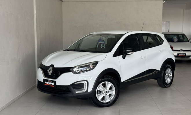 Captur Life 1.6 Aut. 2019 - Completa, Confortável e Pronta para o seu Dia a Dia!