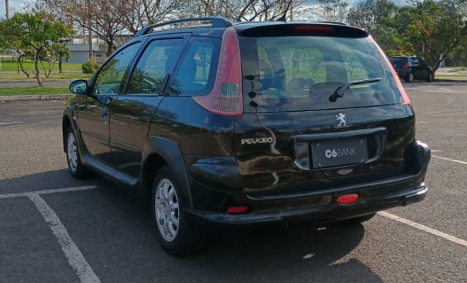 Peugeot 206 SW ESCAPADE 1.6 16V Flex 5p 2007 Flex-0