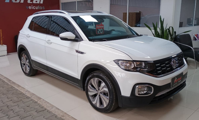 VW - VolksWagen T-Cross Hig. 250 TSI 1.4 Flex 16V 5p Aut 2020 Flex/TETO PANORAMICO