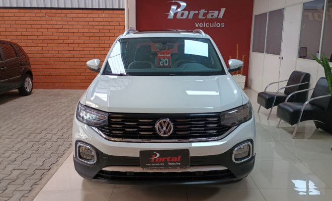 VW - VolksWagen T-Cross Hig. 250 TSI 1.4 Flex 16V 5p Aut 2020 Flex/TETO PANORAMICO-0