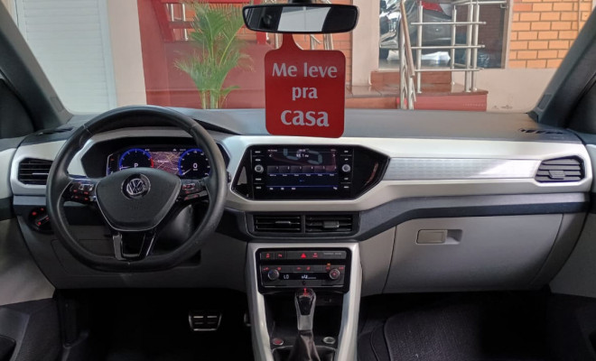 VW - VolksWagen T-Cross Hig. 250 TSI 1.4 Flex 16V 5p Aut 2020 Flex/TETO PANORAMICO-4