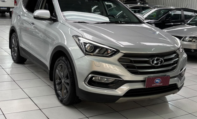 Hyundai Santa Fe/GLS 3.3 V6 4X4 Tiptronic 2019 Gasolina-1