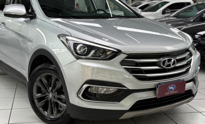 Hyundai Santa Fe/GLS 3.3 V6 4X4 Tiptronic 2019 Gasolina-0