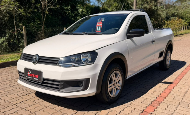 VW - VolksWagen Saveiro Trendline 1.6 T.Flex 8V 2015 Flex/COMPLETA-8