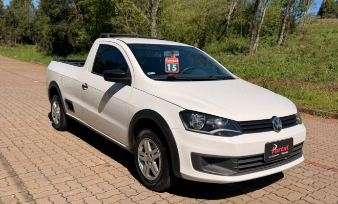 VW - VolksWagen Saveiro Trendline 1.6 T.Flex 8V 2015 Flex/COMPLETA
