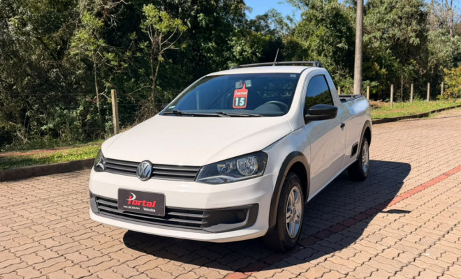 VW - VolksWagen Saveiro Trendline 1.6 T.Flex 8V 2015 Flex/COMPLETA-1