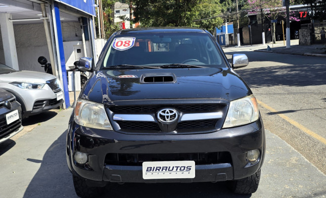 Toyota Hilux SRV 3.0 4x4 Turbo Diesel Automática 2008 | Cabine Dupla-0