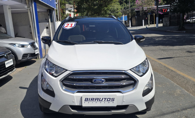 Ford EcoSport Titanium 1.5 Automática 2021 | Teto Solar | Couro | Guarujá-0