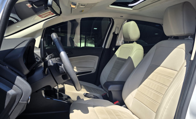 Ford EcoSport Titanium 1.5 Automática 2021 | Teto Solar | Couro | Guarujá-6