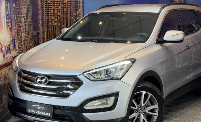Hyundai Santa Fe/GLS 3.3 V6 4X4 Tiptronic 2014 Gasolina-9