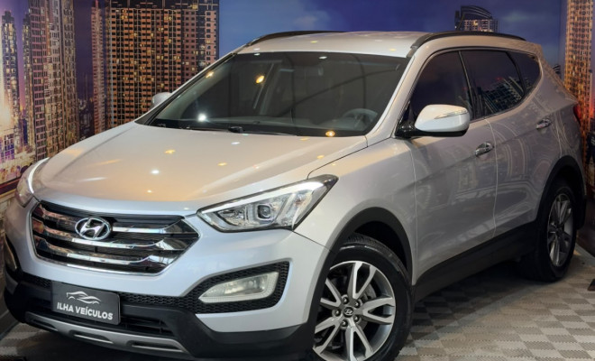 Hyundai Santa Fe/GLS 3.3 V6 4X4 Tiptronic 2014 Gasolina-0