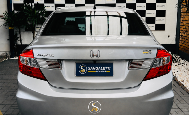 Honda Civic Sedan LXS 1.8/1.8 Flex 16V Mec. 4p 2014 Flex-3