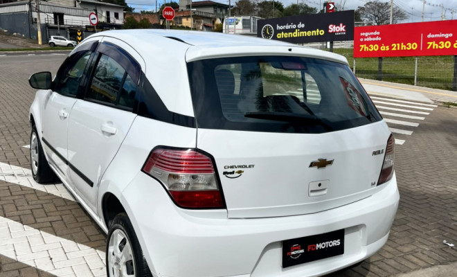 GM - Chevrolet AGILE LT 1.4 MPFI 8V FlexPower 5p 2011 Flex-1