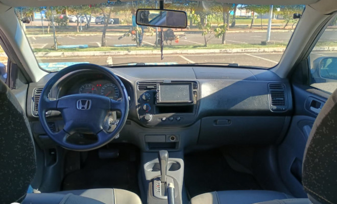 Honda Civic Sedan LX/LXL 1.7 16V 115cv Aut. 4p 2003 Gasolina-6