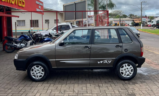 Fiat Uno Mille Celeb. WAY ECON. 1.0 F.Flex 4p 2010 Flex-0