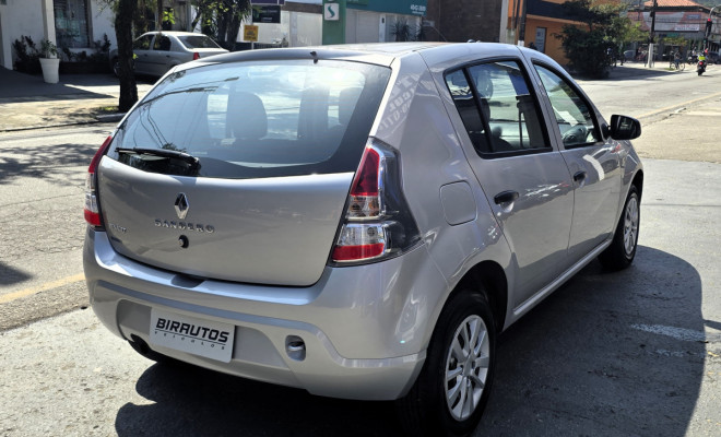 Renault Sandero Expression 1.0 2014 | Completo | Econômico | Guarujá-3