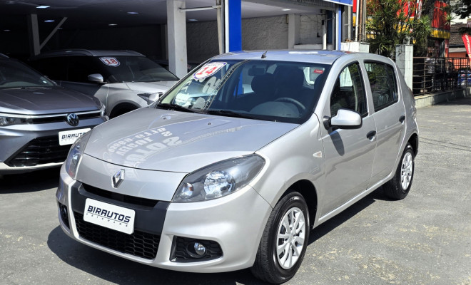 Renault Sandero Expression 1.0 2014 | Completo | Econômico | Guarujá-1