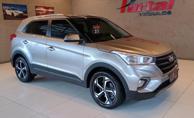 Hyundai Creta Smart Plus 1.6 16V Flex Aut. 2021 Flex/UNICA DONA-0