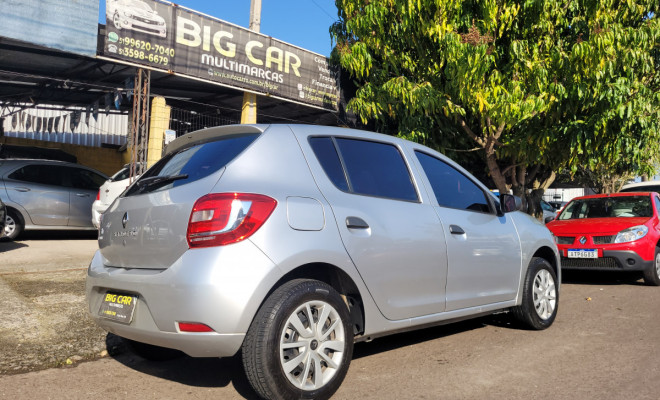 Renault SANDERO Authentique Flex 1.0 12V 5p 2018 Flex-0