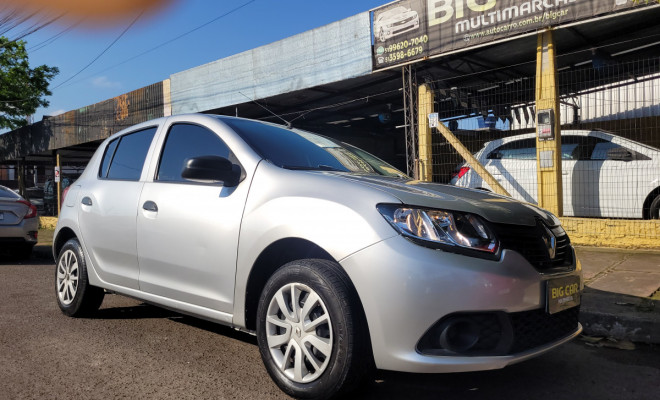 Renault SANDERO Authentique Flex 1.0 12V 5p 2018 Flex-11