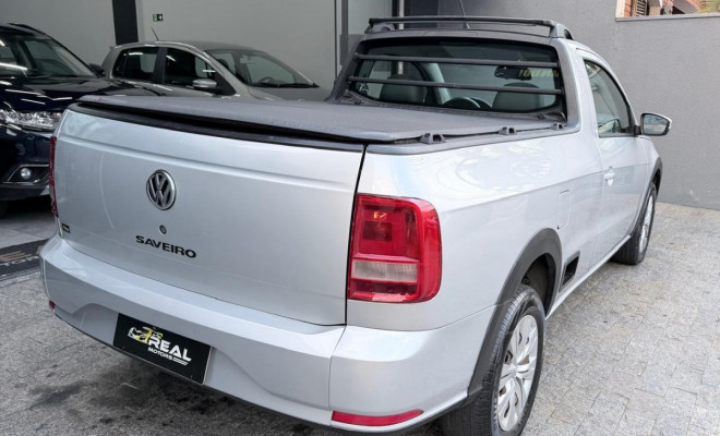 VW - VolksWagen Saveiro Trendline 1.6 T.Flex 8V 2019 Flex-0