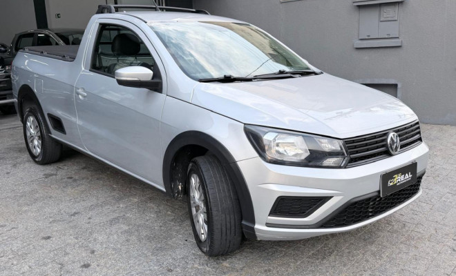 VW - VolksWagen Saveiro Trendline 1.6 T.Flex 8V 2019 Flex-5