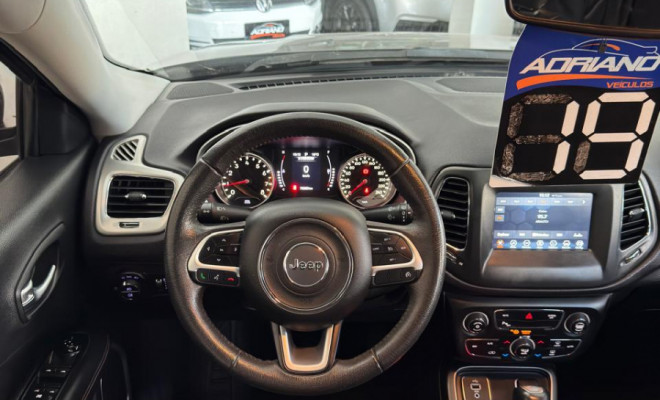 Compass Sport 2.0 Aut. 2019 - Completíssima, Confortável e com Baixa Quilometragem!-11