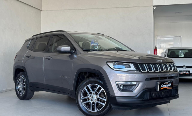 Compass Sport 2.0 Aut. 2019 - Completíssima, Confortável e com Baixa Quilometragem!-15