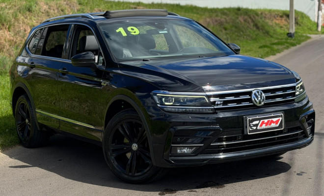 VW - VolksWagen TIGUAN Allspac R-Line 350 TSI 2.0 4x4 2019 Flex